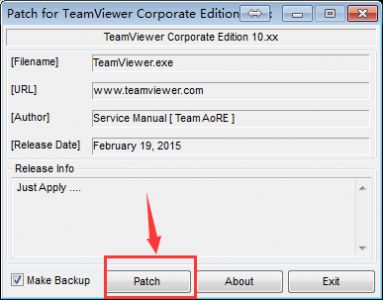 TeamViewer 10.0.43879-破解版-通道补丁破解